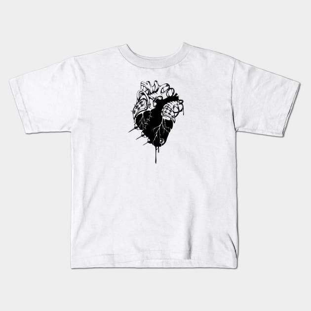 Synthetic heart Kids T-Shirt by NITO